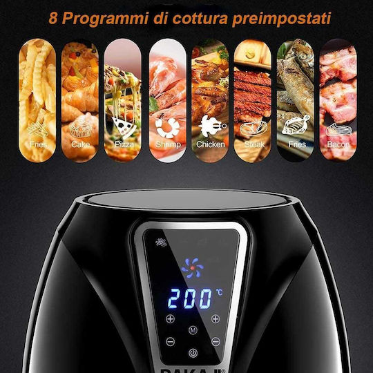 Bakaji GLA-620 123909Β Εκθεσιακό Air Fryer