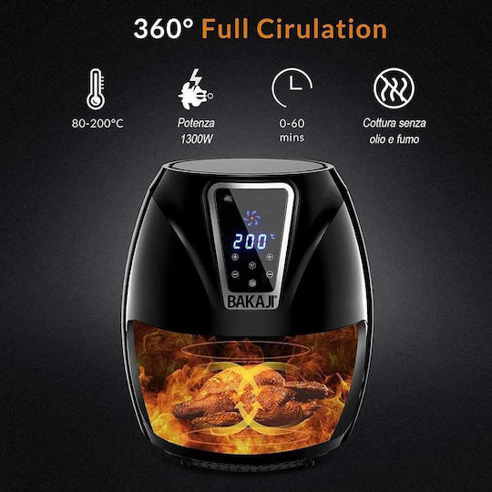 Bakaji GLA-620 123909Β Εκθεσιακό Air Fryer