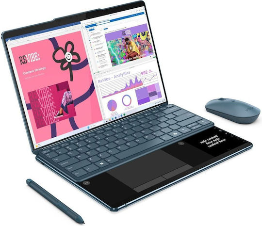 Lenovo Yoga Book 9 13IMU9 13.3" OLED Touchscreen (Ultra 7-155U/16GB/1TB SSD/W11 Home) + Lenovo Digital Pen 3 Tidal Teal (US Keyboard)