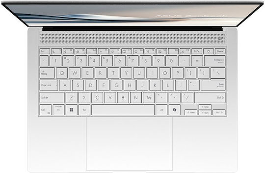 Asus Zenbook S 14 UX5406SA-PV030W 14" OLED 120Hz (Kern Ultra 7-258V/32GB/1TB SSD/W11 Startseite) Scandinavian White (US Tastatur)