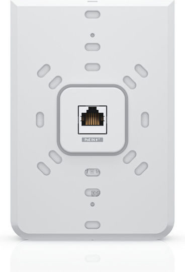 Ubiquiti UniFi6 In-Wall WiFi Mesh Network Access Point Wi‑Fi 6 Dual Band (2.4 & 5GHz) για Εξωτερική Τοποθέτηση
