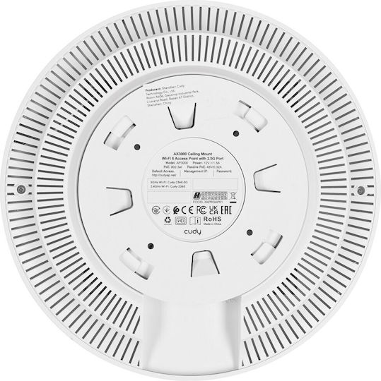 Cudy AP3000 Access Point Wi‑Fi 6 Dual Band (2.4 & 5GHz)