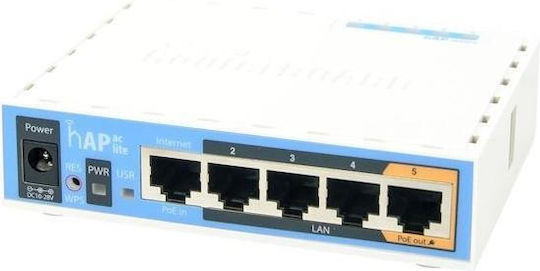 MikroTik hap ac Lite Access Point Wi‑Fi 5 Dual Band (2.4 & 5GHz)