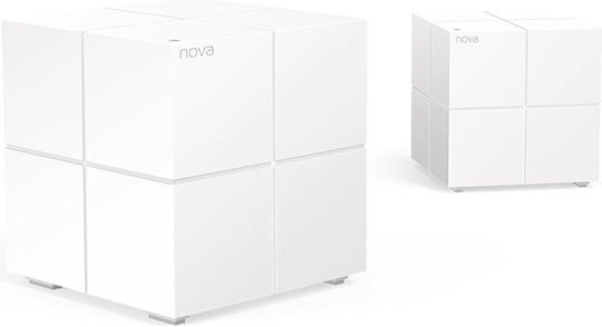 Tenda Nova MW6 WiFi Mesh Network Access Point Wi‑Fi 5 Dual Band (2.4 & 5GHz) in Double Kit