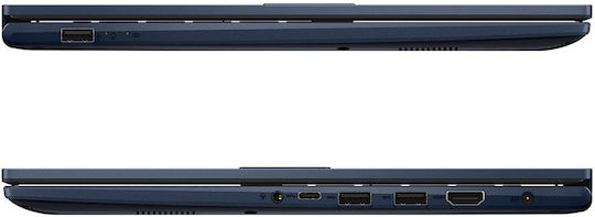 Asus Vivobook 15 X1504VA-BQ1642W 15.6" FHD (i5-1334U/16GB/1TB SSD/W11 Home) Quiet Blue (GR Keyboard)