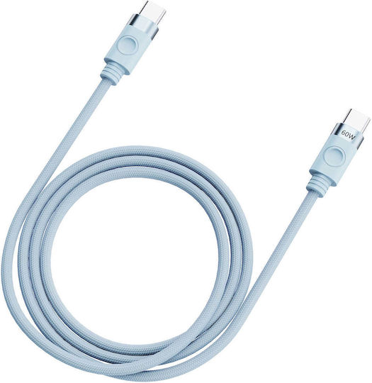 Orico USB 2.0 Cable USB-C Male - USB-C 60W PD Blue 1m