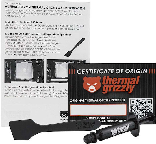 Thermal Grizzly Kryonaut Thermal Paste 1gr