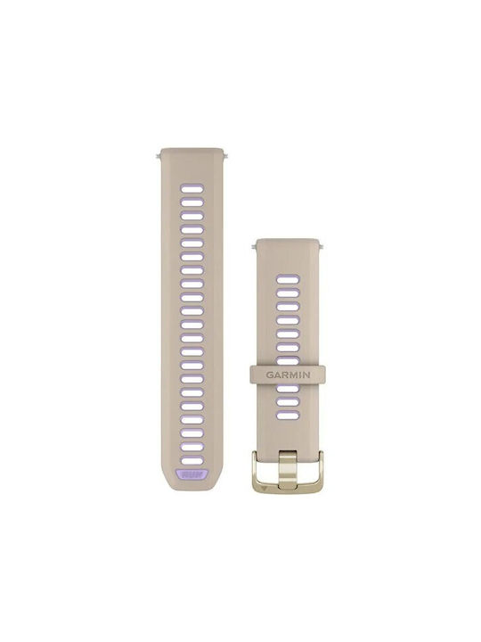 Garmin Watch Bands Forerunner 22 Mm French Gray Translucent Indigo Soft Gold Hardware 010-11251-ap Garmin Watch Bands Forerunner 22 Mm French Gray Translucent Indigo Soft Gold Hardware 010-11251-ap