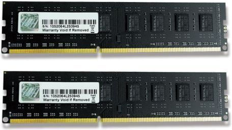 G.Skill Value DDR3 8GB RAM with 2x4GB Modules and Speed 1333 for Desktop