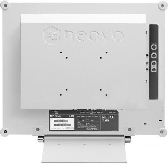 AG Neovo X-15E VA Monitor 15" 1024x768 με Χρόνο Απόκρισης 5ms GTG Λευκό