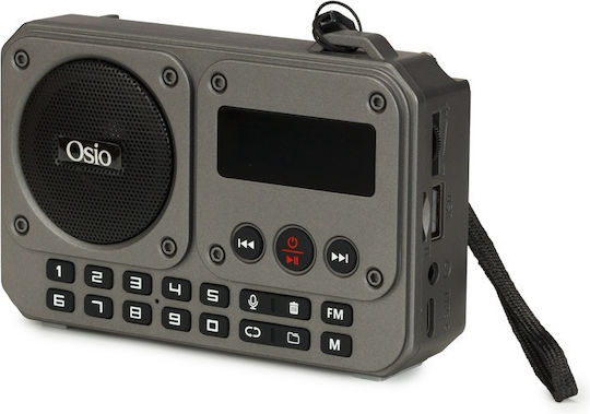 Osio OPR-3020 mit Bluetooth und USB Gray