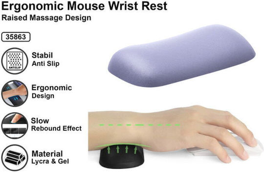 Mousepad Gel Wrist Rest Ugreen Lp839 35863 Gray