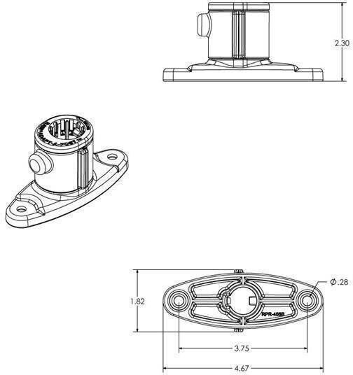 RAM Mount Placă de eliberare rapidă 793442011368