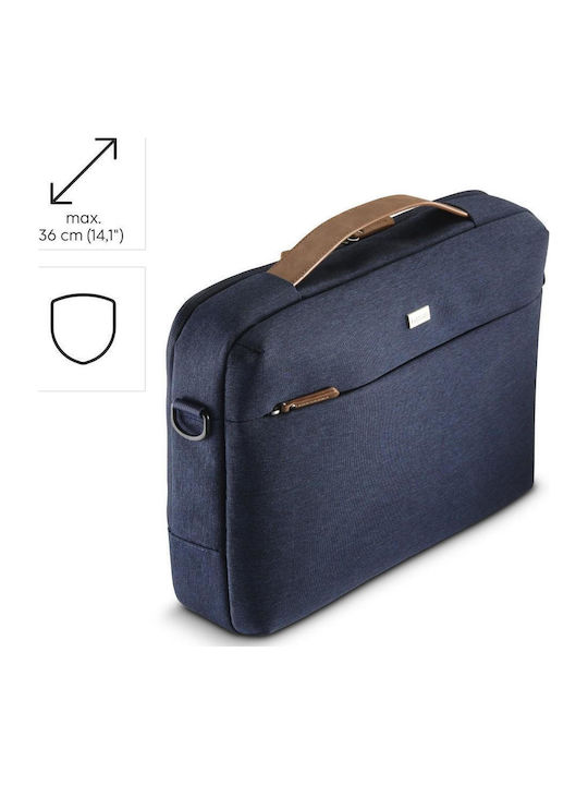 Hama Casual Laptop Bag Up To 14.1 Inches 35.81 Cm Polyester Tablet Pocket Blue