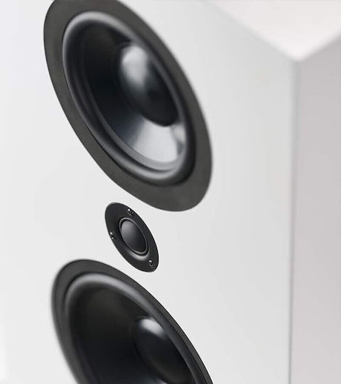 Lyngdorf FR-1 Pereche Boxe Hi-Fi Perete 100W 2 Nr. de șoferi L34xA11.5xÎ57cm. Negru lucios înalt