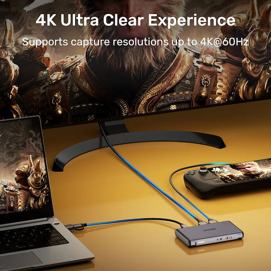 Unitek V1177agy01 Capture 4k60 Hdmi 3.5mm Jack External