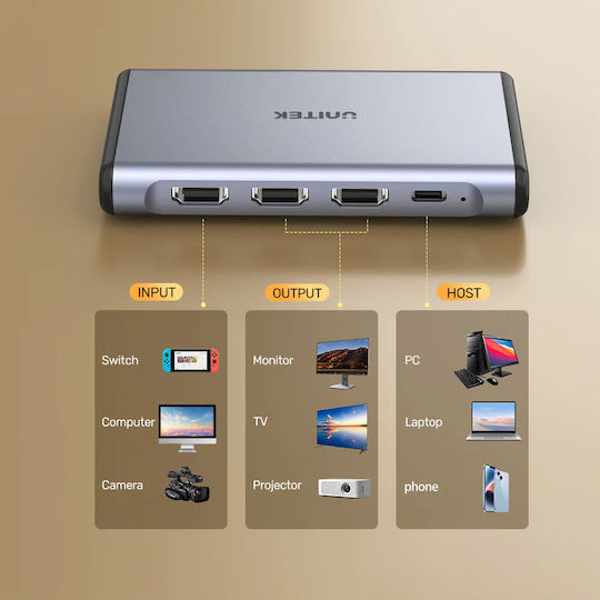 Unitek V1177agy01 Capture 4k60 Hdmi 3.5mm Jack External