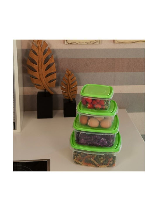Viomes Δοχείο Φαγητού Πλαστικό Διάφανο 5.3lt
