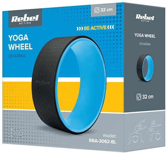 Rebel Active Dharma Yoga Wheel 32cm Blau