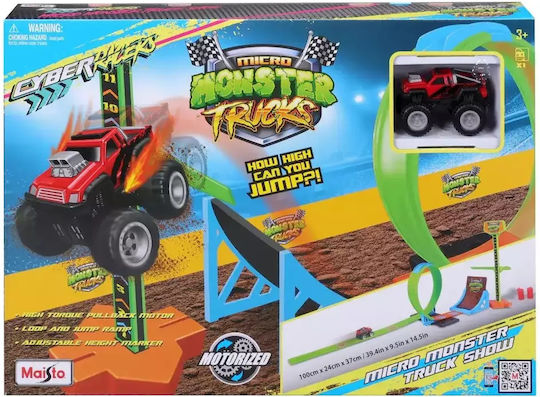 Maisto Cyber Φορτηγό Monster Truck Pull Back