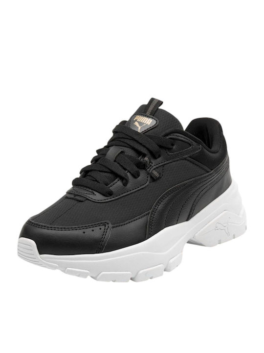 Cassia Via Chunky Sneakers Black