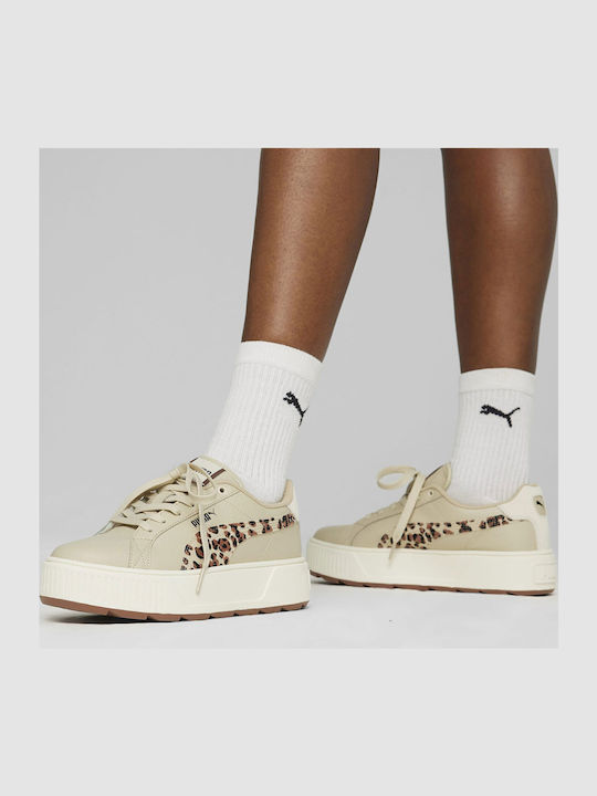 Karmen Flatforms Sneakers Beige