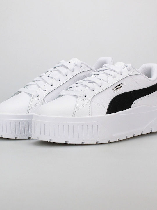 Karmen Ii L Flatforms Sneakers White Black
