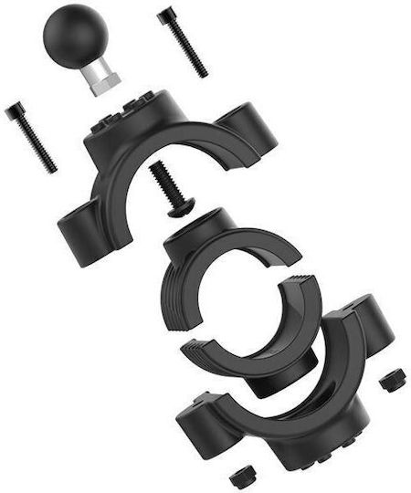 Ram Mounts Ram Torque 1 ½" 2" Основa За Релса Размер B Алуминиева Топка