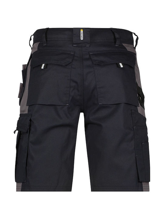 Dassy Workwear Βερμούδα Εργασίας Μαύρη Dassy Workwear Βερμούδα Εργασίας Μαύρη