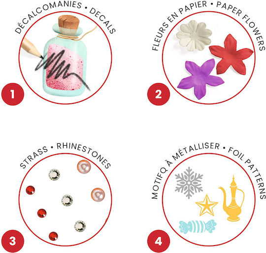 Djeco Stickers Art Set for Children 6+ years old Years