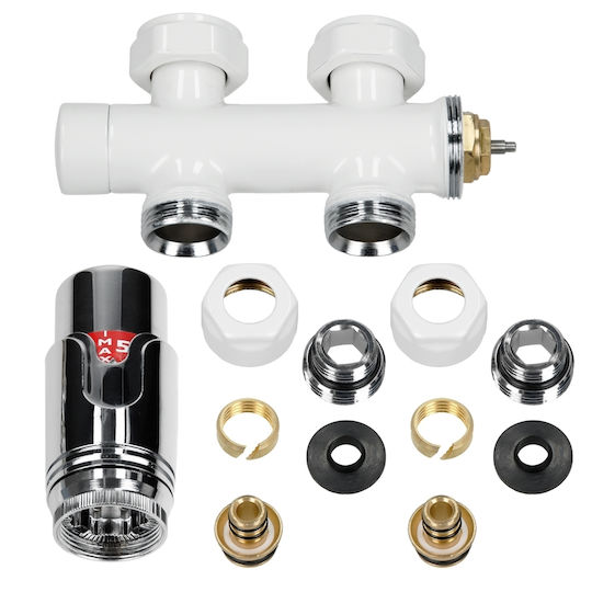 LuxeBath Handbuch Thermostatischer Heizkörperregler für Heizkörpergehäuse 5Stück