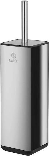 Estia Cubic Inox Πιγκάλ Μπάνιου Ασημί