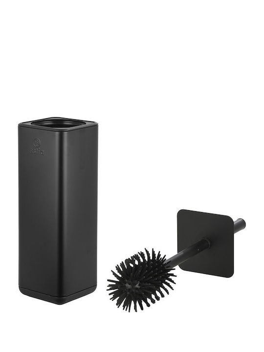 Estia Cubic Metallic Toilet Brush Black