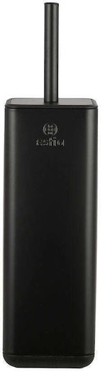 Estia Cubic Plastic Toilet Brush Black