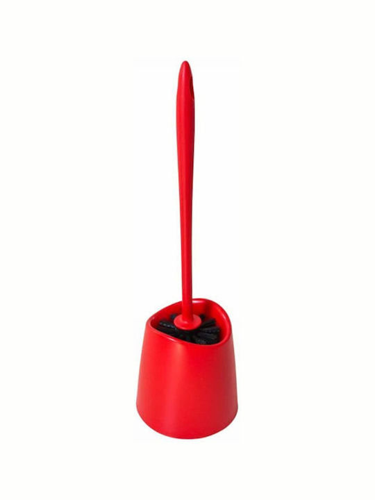Dimitracas Standard 06515-001 Plastic Toilet Brush Red