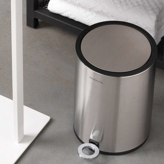 Geesa 362412404-110 Inox Perie de toaletă Închidere lentă 3lt Argintiu