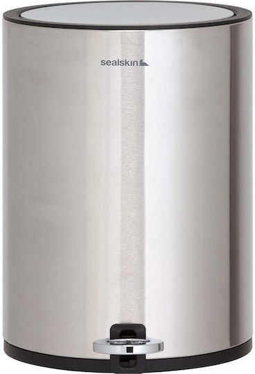 Geesa 362412404-110 Inox Perie de toaletă Închidere lentă 3lt Argintiu