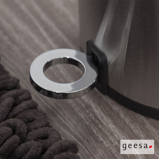 Geesa 362412404-110 Inox Perie de toaletă Închidere lentă 3lt Argintiu