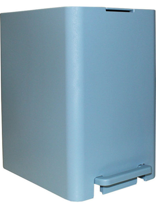 Viomes Plastic Bathroom Basket Soft Close 7lt Light Blue