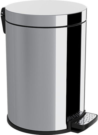 Verdi Inox Банята кошче Софт Клоуз 6лт Сребрист