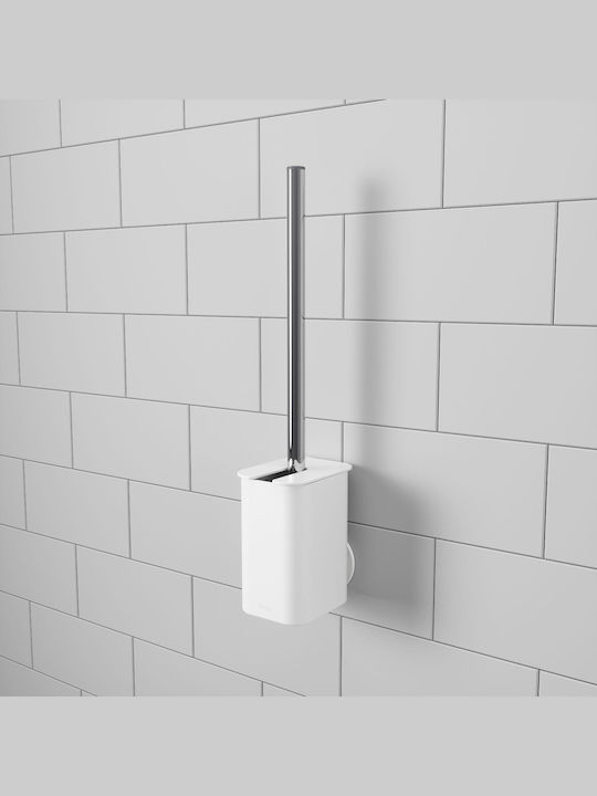 Umbra Flex Superlock Πλαστικό Πιγκάλ Μπάνιου Λευκό
