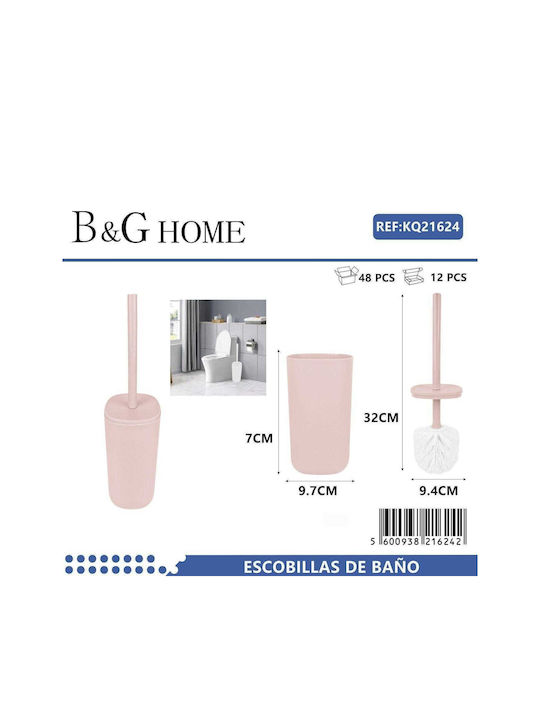 Plastic Toilet Brush Pink