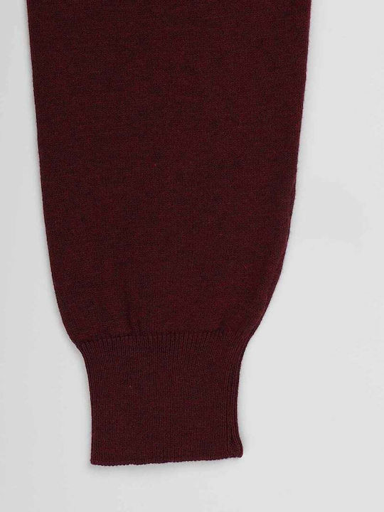 Langarm-Pullover Bordeaux