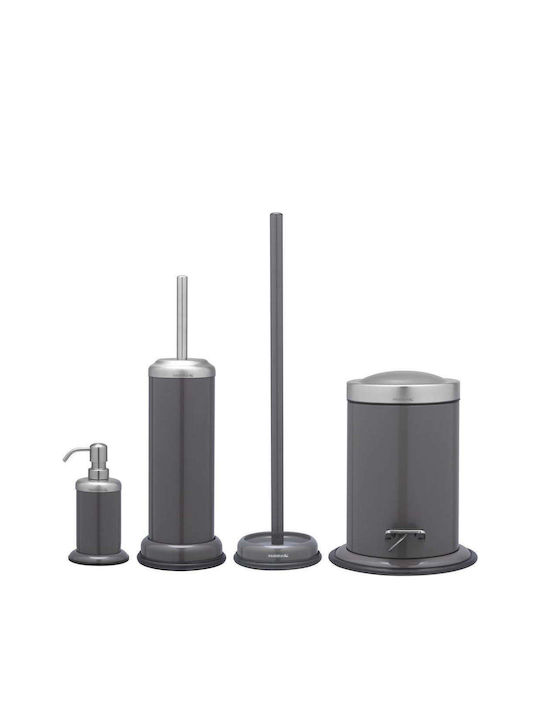 Sealskin Acero 361732414 Inox Банята на Кошче 3лт Сив