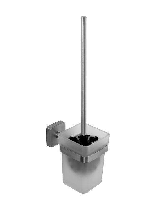 Karag Quattro 4701 Inox Toilet Brush Silver