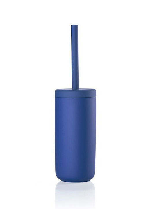 Zone Denmark Ume Kunststoff Badezimmer Toilettenbürste Blau