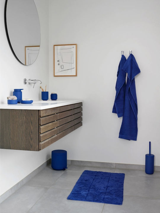 Zone Denmark Ume Kunststoff Badezimmer Toilettenbürste Blau