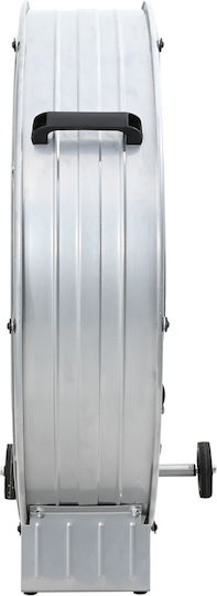vidaXL Ventilator Boden 120W Silber