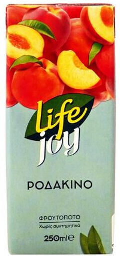 Life Joy Φρουτοποτο 250ml Ροδακινο