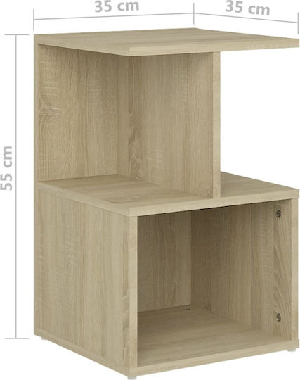 Nachttisch Sonoma Oak 35x35x55cm